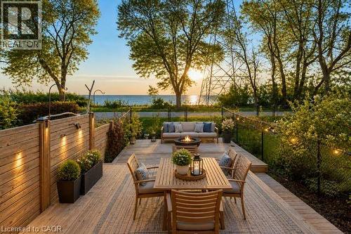 1069 Beach Boulevard, Hamilton, ON - Outdoor With Deck Patio Veranda