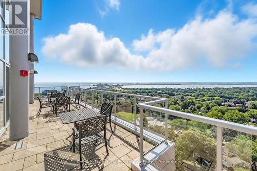 1407 - 551 Maple Avenue, Burlington, ON - Outdoor With Balcony With View