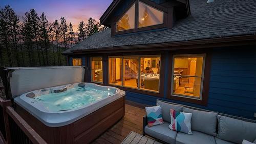 347 Forest Crowne Terrace, Kimberley, BC - Outdoor With Deck Patio Veranda With Exterior