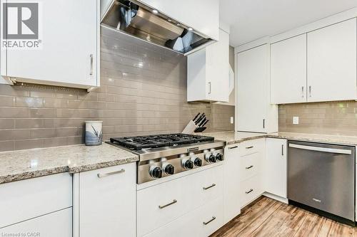 219 Corrie Crescent, Waterloo, ON - Indoor Photo Showing Kitchen With Upgraded Kitchen