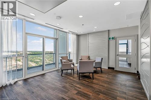 Lounge,  party room space.  Incredible views! - 2081 Fairview Street Unit# 1402, Burlington, ON - Indoor