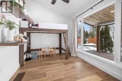 Front bedroom or can easily be used as an office. - 
