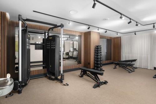 Exercise Room - 123-585 Av. Glengarry, Mont-Royal, QC - Indoor Photo Showing Gym Room