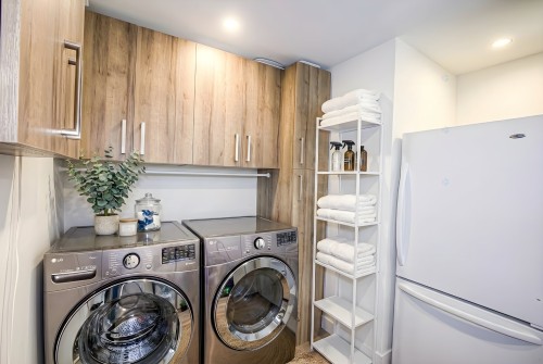 Salle de lavage - 2122 Boul. De Maisonneuve E., Montréal (Ville-Marie), QC - Indoor Photo Showing Laundry Room