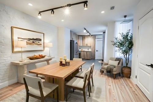 Salon - 2122 Boul. De Maisonneuve E., Montréal (Ville-Marie), QC - Indoor Photo Showing Dining Room