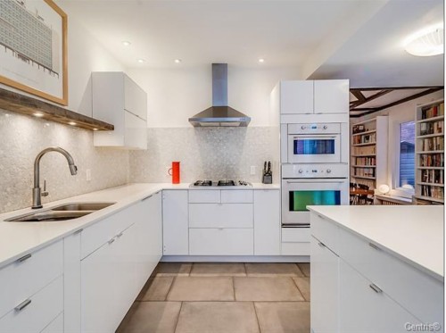 Cuisine - 8410 Rue Foucher, Montréal (Villeray/Saint-Michel/Parc-Extension), QC - Indoor Photo Showing Kitchen