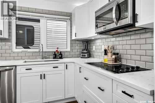 1365 Prince Crescent, Moose Jaw, SK - Indoor Photo Showing Kitchen With Double Sink