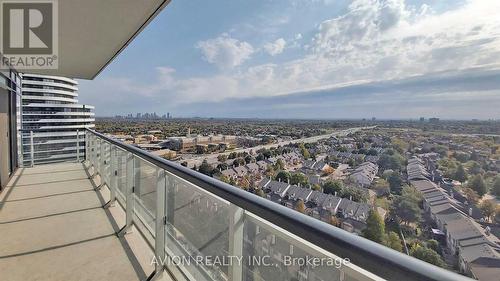 1504 - 2560 Eglinton Avenue W, Mississauga, ON - Outdoor With Balcony With View