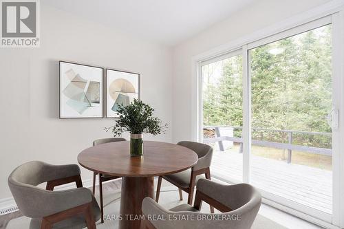 Virtually Staged - 19 Wakunda Crescent, Tiny, ON - Indoor Photo Showing Dining Room
