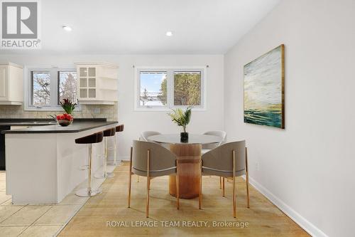 Virtually staged. - 2358 Malone Crescent, Ottawa, ON - Indoor Photo Showing Dining Room