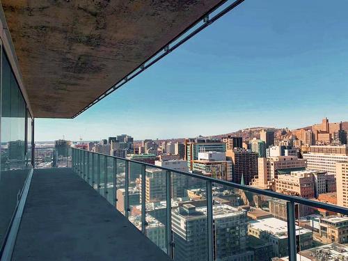 Balcon - 2501-1155 Rue De La Montagne, Montréal (Ville-Marie), QC - Outdoor With View