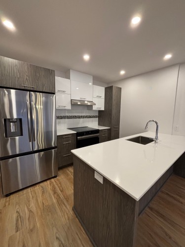Cuisine - 504-20 Rue D'Ambre, Candiac, QC - Indoor Photo Showing Kitchen With Upgraded Kitchen