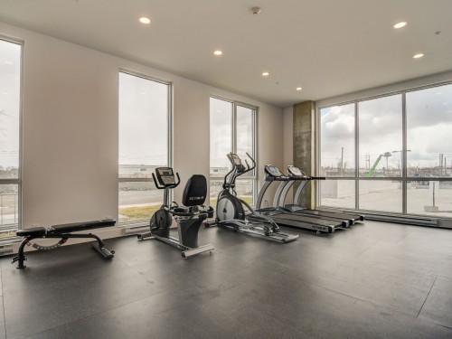 Salle d'exercice - 405-30 Rue D'Ambre, Candiac, QC - Indoor Photo Showing Gym Room