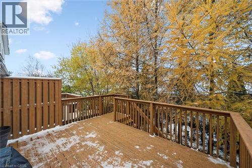 View of deck - 92 Schroder Crescent, Guelph, ON - Outdoor