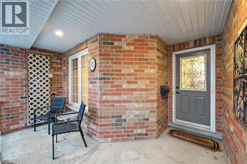 View of exterior entry - 92 Schroder Crescent, Guelph, ON - Outdoor With Exterior