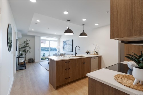 #102-201 Dogwood Dr, Ladysmith, BC - Indoor Photo Showing Kitchen