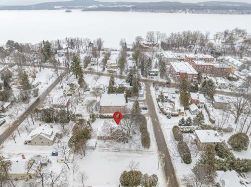 Photo aérienne - 62 Rue Elm, Hudson, QC - Outdoor With Body Of Water With View
