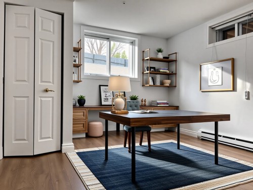 Office - 61A Rue Monfort, Pincourt, QC - Indoor Photo Showing Office