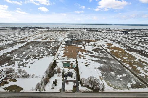 Photo aérienne - 235 Route 132, Sainte-Barbe, QC - Outdoor With Body Of Water With View