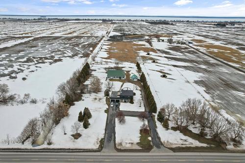 Photo aérienne - 235 Route 132, Sainte-Barbe, QC - Outdoor With Body Of Water With View