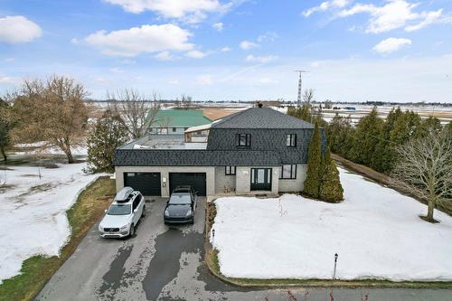 Photo aérienne - 235 Route 132, Sainte-Barbe, QC - Outdoor With View