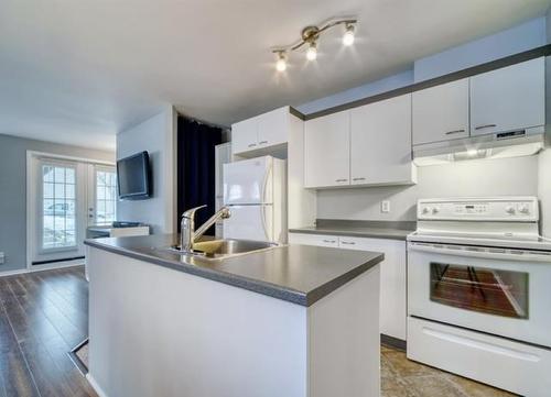 Kitchen - 3765 Rue Des Ruisseaux, Sainte-Catherine, QC - Indoor Photo Showing Kitchen With Double Sink