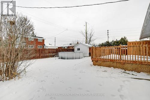 Pool has been removed - 2223 Martha Avenue, Ottawa, ON - Outdoor