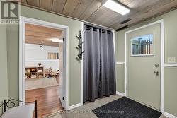 Convenient walk-out from family room to backyard - 