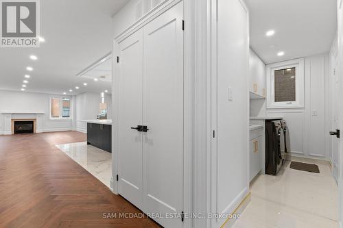 5180 Littlebend Drive, Mississauga, ON - Indoor Photo Showing Other Room With Fireplace