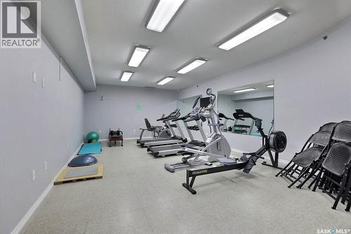 201 4721 Mctavish Street, Regina, SK - Indoor Photo Showing Gym Room