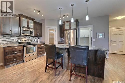 201 4721 Mctavish Street, Regina, SK - Indoor Photo Showing Kitchen With Upgraded Kitchen
