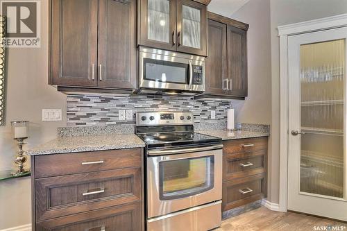 201 4721 Mctavish Street, Regina, SK - Indoor Photo Showing Kitchen With Upgraded Kitchen