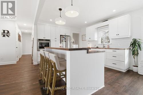458 Doan'S Ridge Road, Welland (Cooks Mills), ON - Indoor Photo Showing Kitchen With Upgraded Kitchen
