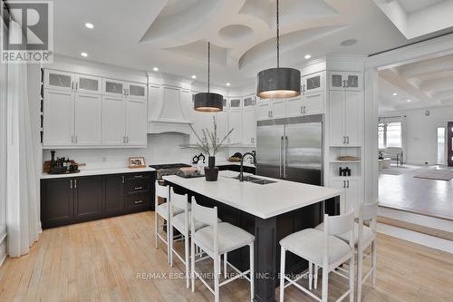 43 Mississauga Road S, Mississauga, ON - Indoor Photo Showing Kitchen With Upgraded Kitchen