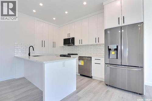 51 Hadley Road, Prince Albert, SK - Indoor Photo Showing Kitchen With Upgraded Kitchen