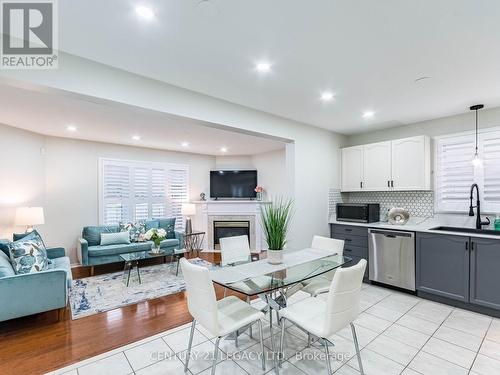 4110 Forest Run Avenue, Burlington, ON - Indoor With Fireplace