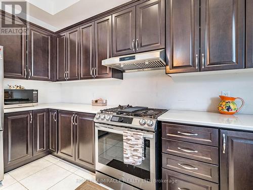 22 Longevity Road, Brampton, ON - Indoor Photo Showing Kitchen With Upgraded Kitchen