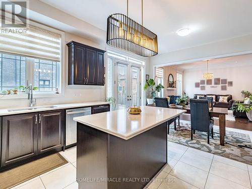 22 Longevity Road, Brampton, ON - Indoor Photo Showing Kitchen With Double Sink