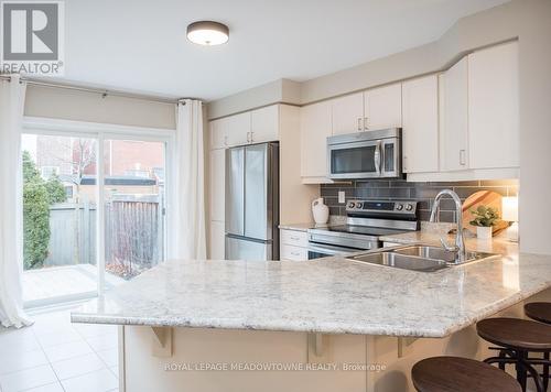 1667 Clitherow Street, Milton, ON - Indoor Photo Showing Kitchen With Stainless Steel Kitchen With Double Sink With Upgraded Kitchen