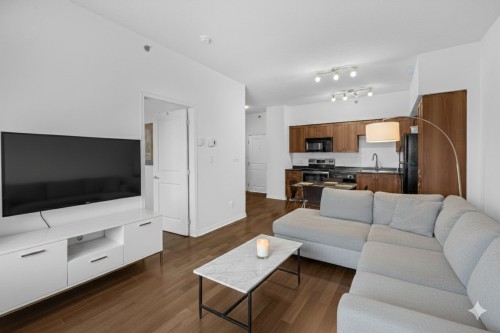 Living Room - 2108-1200 Rue St-Jacques, Montréal (Ville-Marie), QC - Indoor Photo Showing Living Room