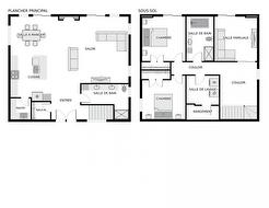 Plan (croquis) - 