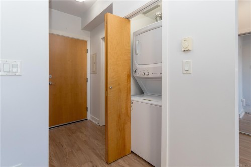 323-599 Pandora Ave, Victoria, BC - Indoor Photo Showing Laundry Room