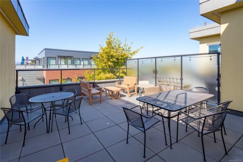 323-599 Pandora Ave, Victoria, BC - Outdoor With Deck Patio Veranda With Exterior