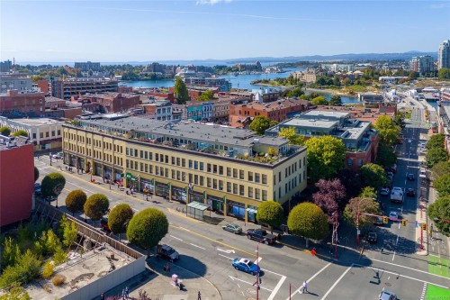 323-599 Pandora Ave, Victoria, BC - Outdoor With View