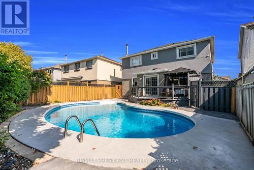 6200 Osprey Boulevard, Mississauga, ON - Outdoor With In Ground Pool With Deck Patio Veranda With Backyard