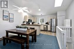 Vaulted ceilings w/ open concept upper level - 