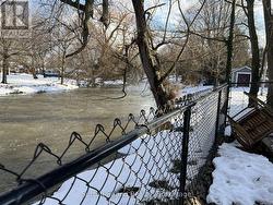 Fully fenced backyard - 