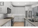 2573 Crown Crest Drive, West Kelowna, BC  - Indoor Photo Showing Kitchen With Double Sink With Upgraded Kitchen 