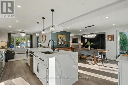 166 Westvale Drive, Waterloo, ON - Indoor Photo Showing Kitchen With Upgraded Kitchen