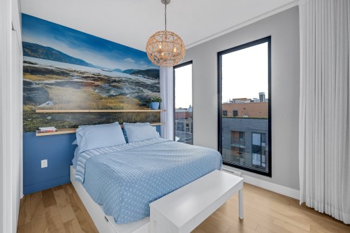 Master Bedroom - 737-2180 Rue Ste-Catherine E., Montréal (Ville-Marie), QC - Indoor Photo Showing Bedroom
